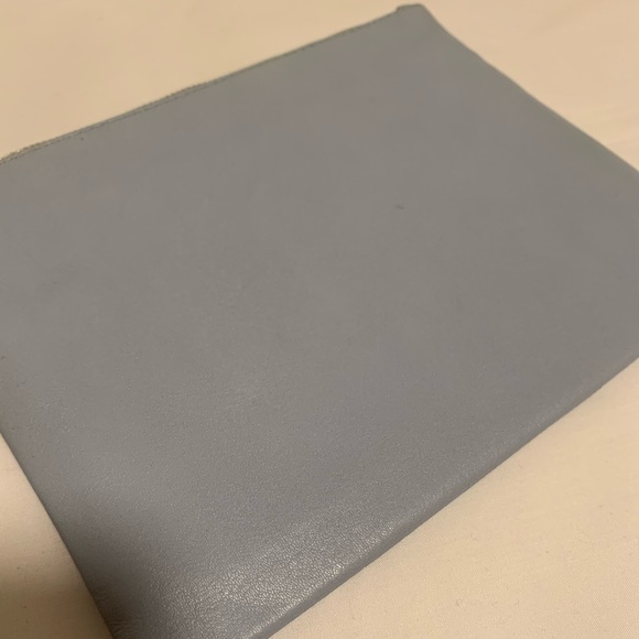 Country Road Cindy Large Pouch in Pale Blue - Picture 6 of 15